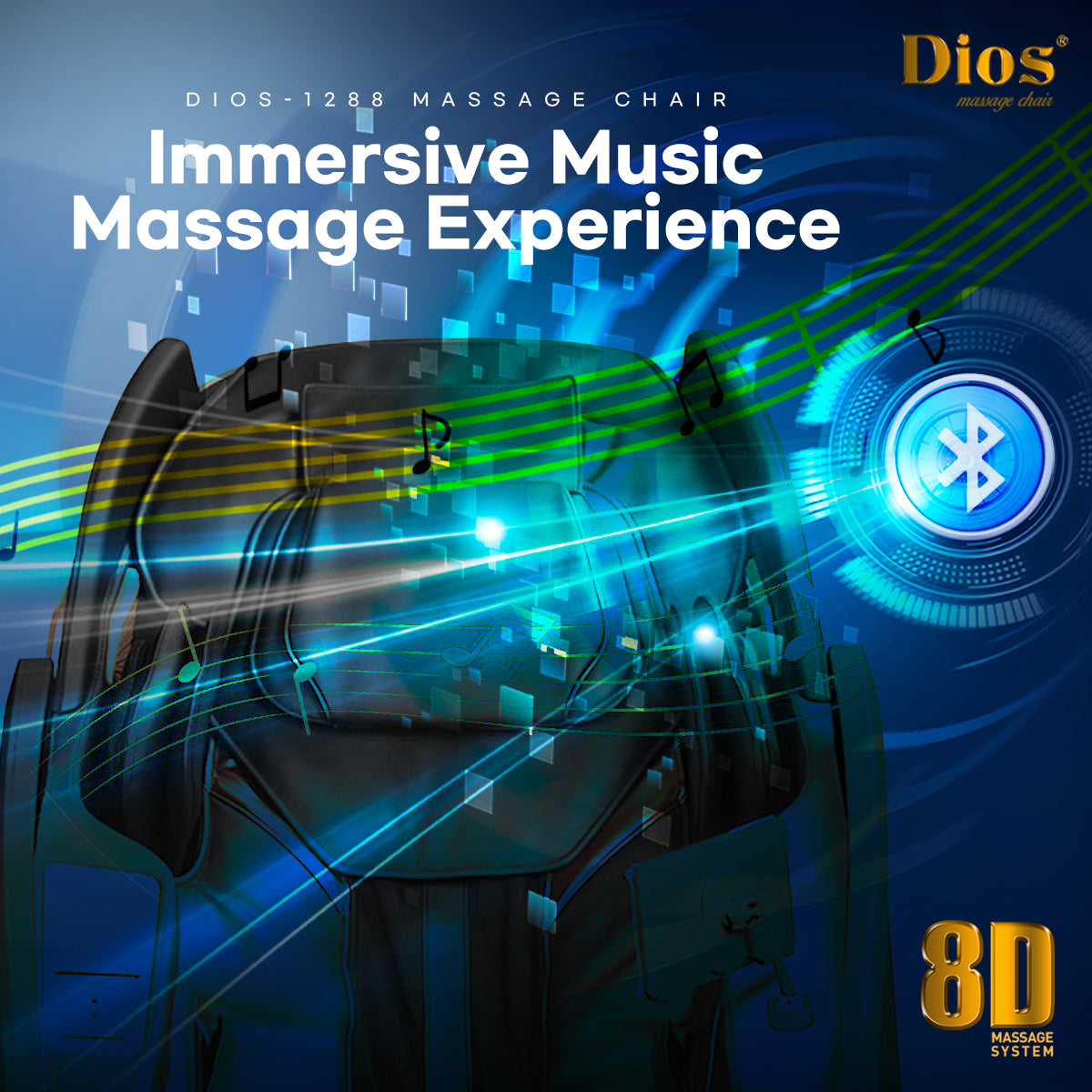 Kahuna Dios-1288 Massage Chair 8D