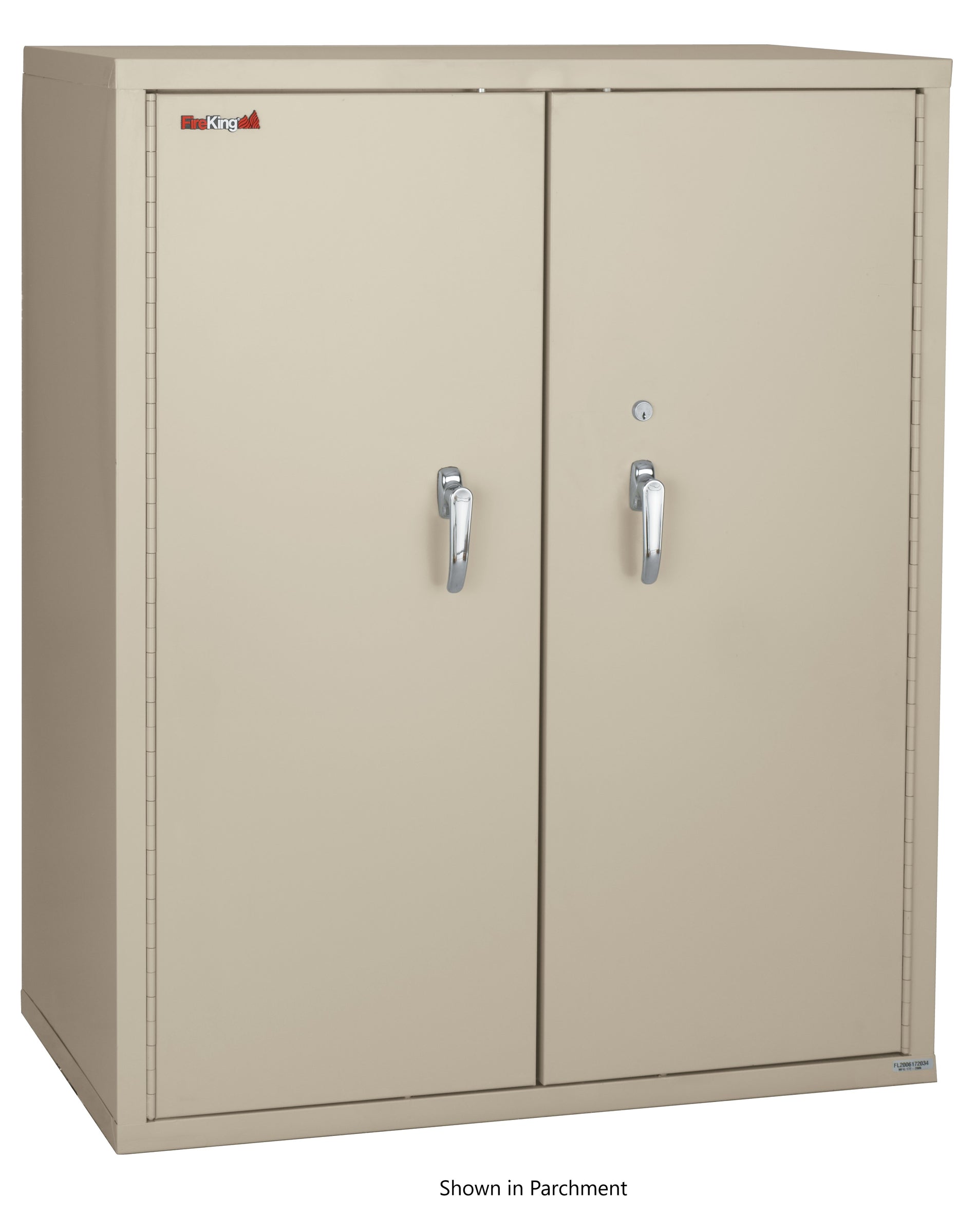 FireKing Medical Storage Cabinets - 1-Hour Fire Rated - End Tab Filing - 2 Sizes - 11 Colors CF4436-MDBR-LGL