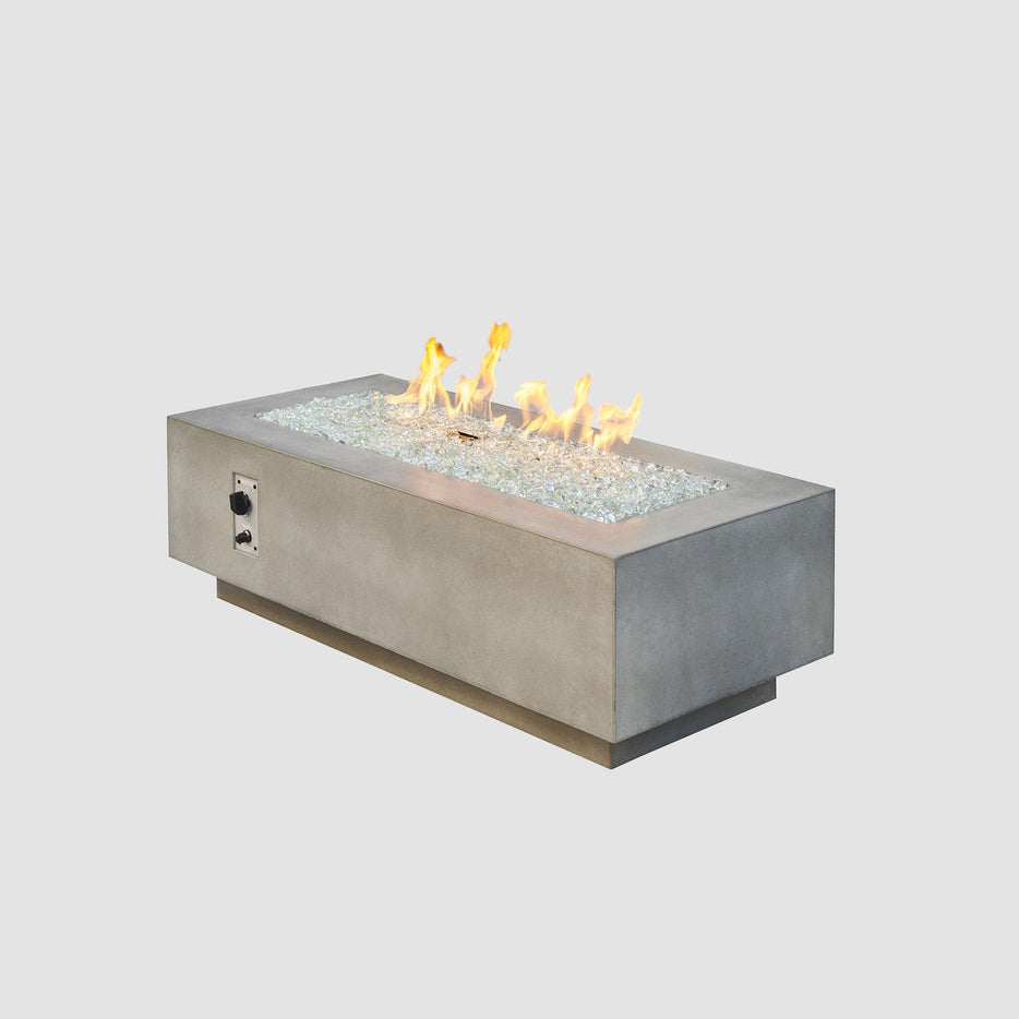Outdoor Greatroom Cove Linear 54-Inch Gas Fire Pit Table CV-54WT
