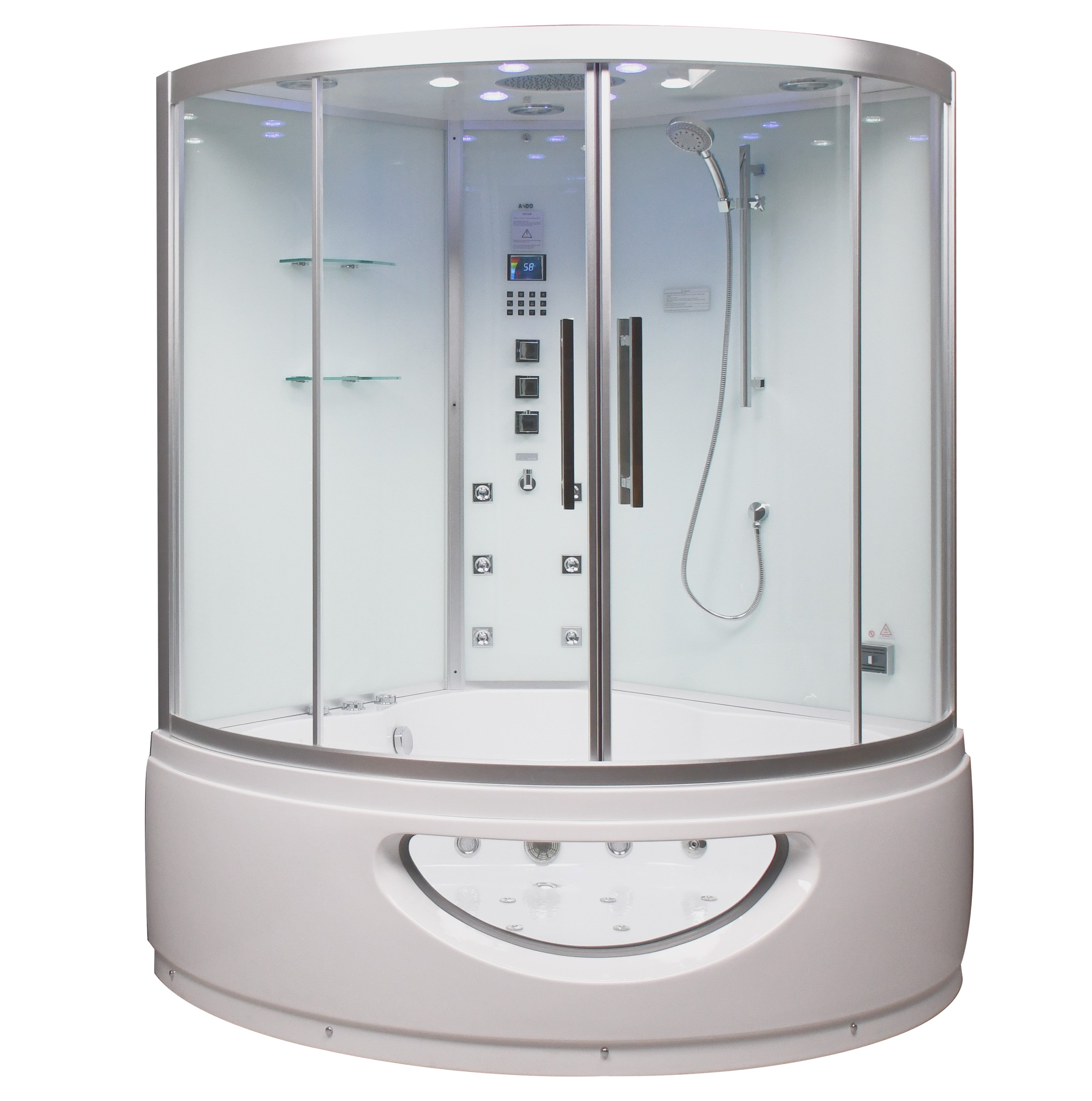 Ariel Platinum DA333W Steam Shower