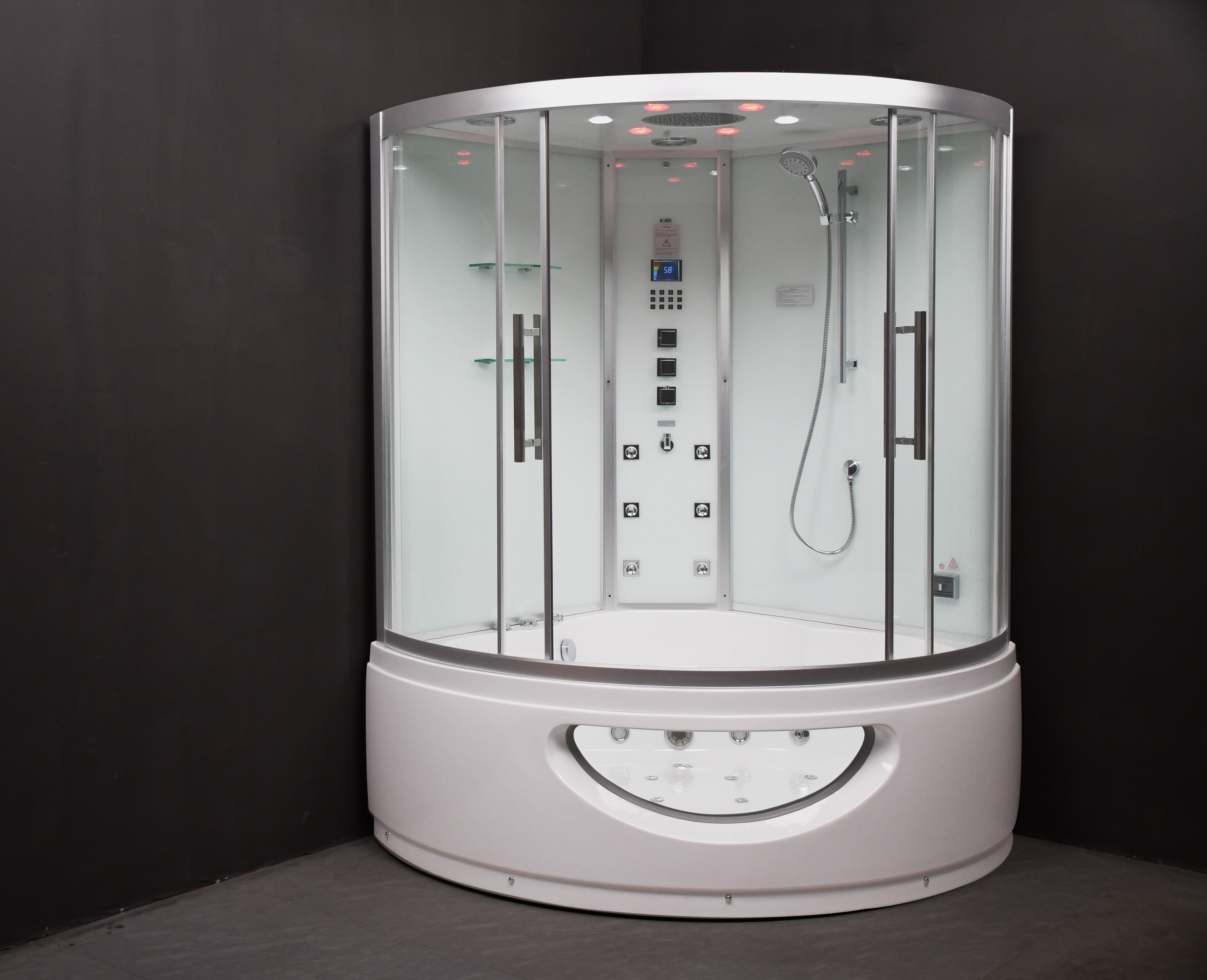 Ariel Platinum DA333W Steam Shower