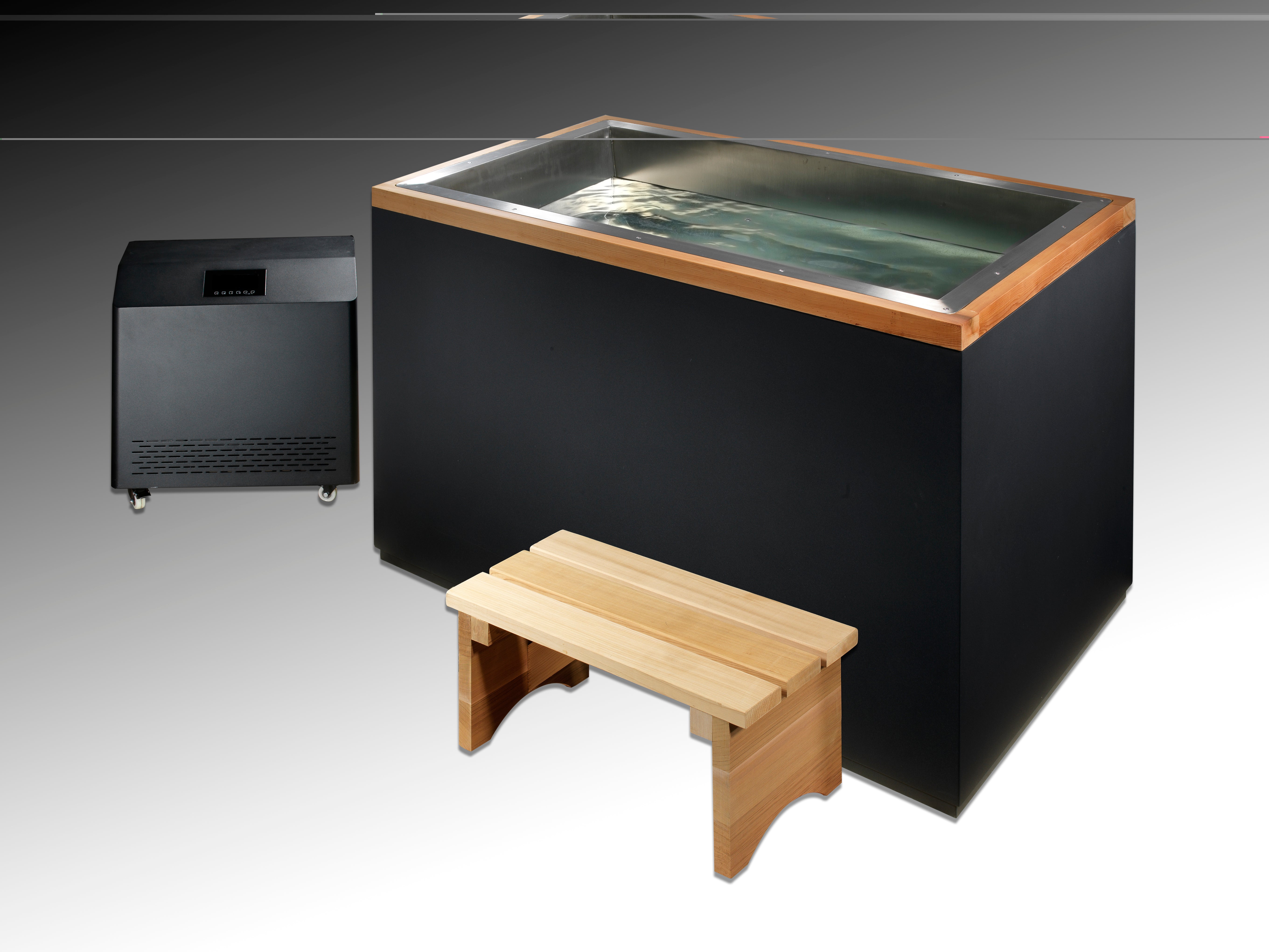 Dynamic Cold "CUBOID" 304 Standard Stainless Steel Cold Plunge DCT-S-050-SS