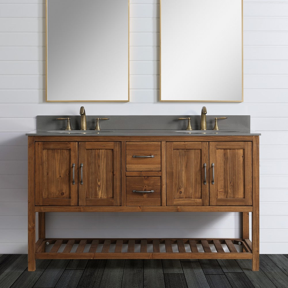 Design Element DEC4006-C-CB Austin 60 Inch Vanity Base Only