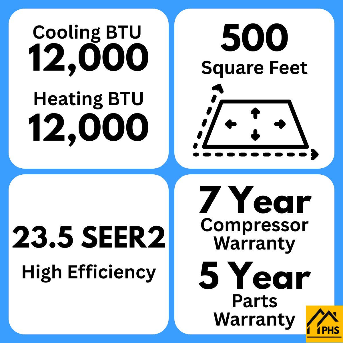 MRCOOL DIY® 5th Gen E Star 12,000 BTU Single Zone Mini Split Complete System 115V with 25 ft. DIY Quick Connect Line Set and DIYPRO Cable, DIY-12-HP-WM-115D25-O
