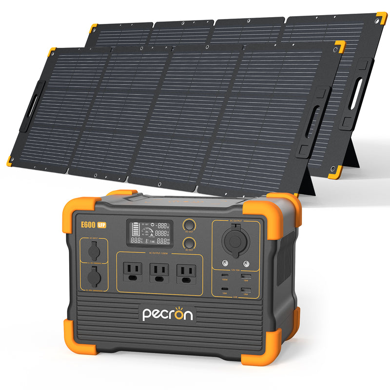 Pecron E600LFP Solar System kit