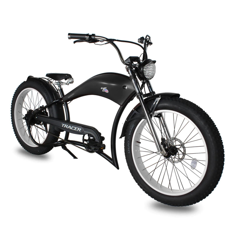 Tracer 800W 26" Twenty5 Chopper Cruiser Electric Bike MB-EB-TWENTY5-GT-MBK/ GRN