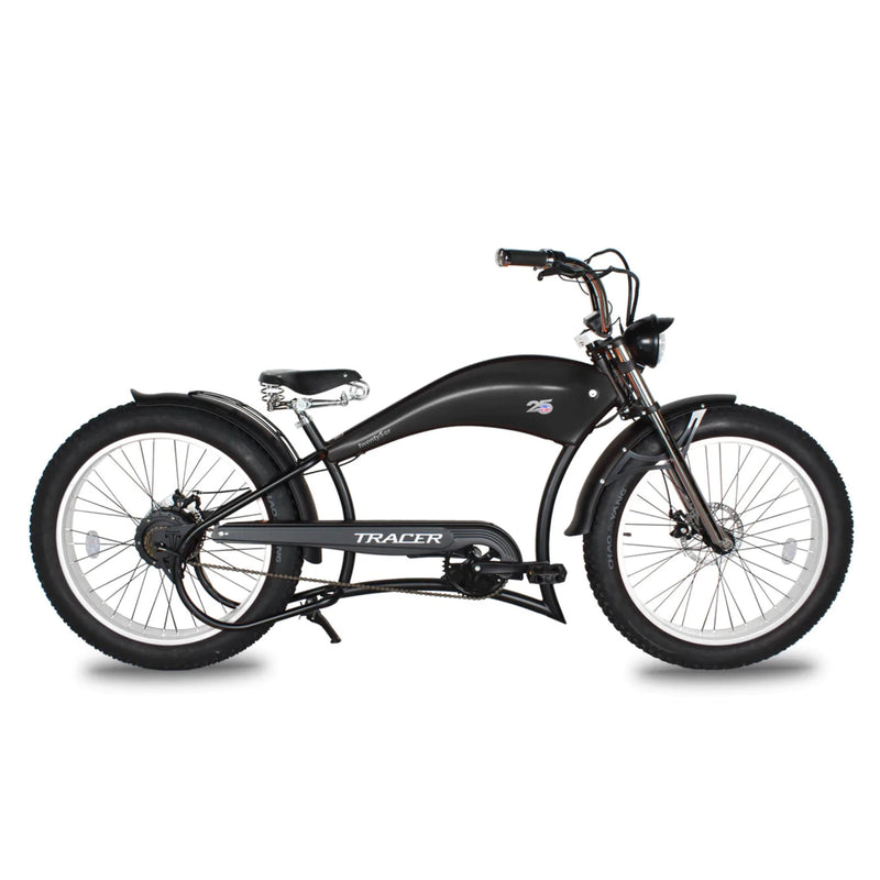 Tracer 800W 26" Twenty5 Chopper Cruiser Electric Bike MB-EB-TWENTY5-GT-MBK/ GRN