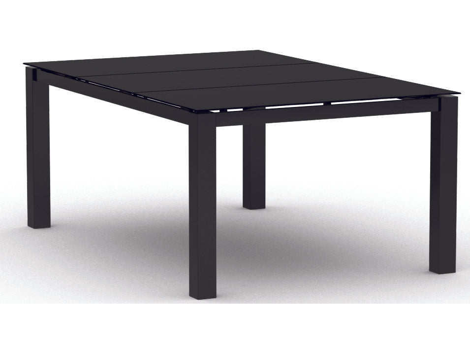 Homecrest Mode Aluminum 66''W x 44''D Rectangular Dining Table