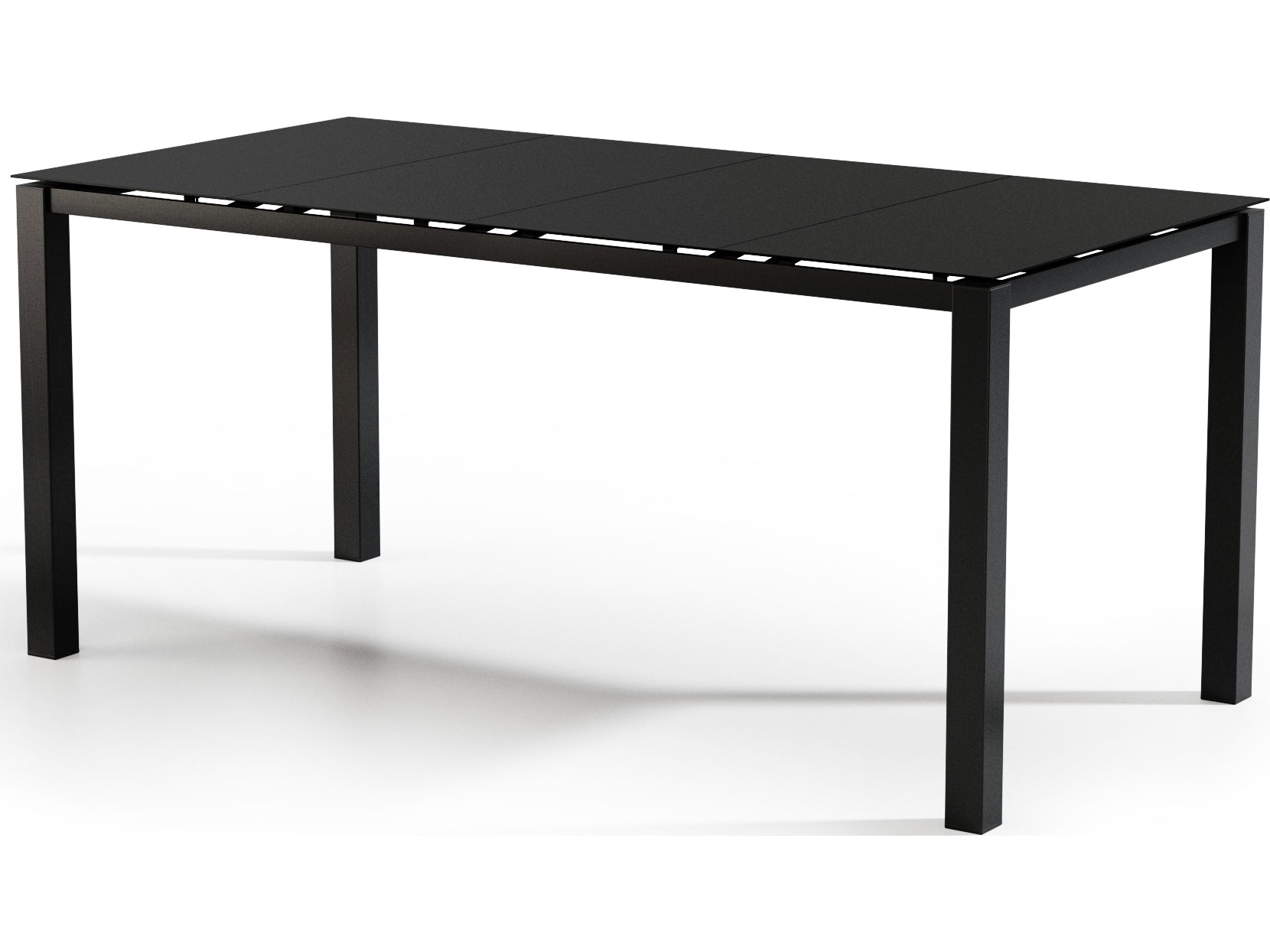 Homecrest Mode Aluminum 88''W x 44''D Rectangular Bar Table HC134488BR