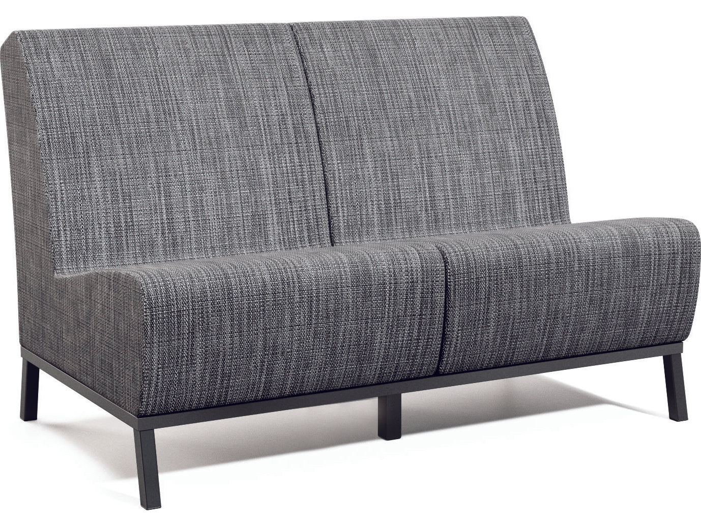 Homecrest Revive Air Sensation Sling Aluminum Modular Loveseat