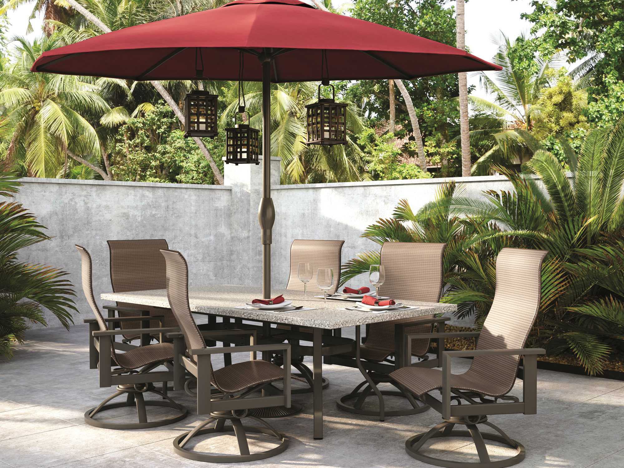 Homecrest Elements Sling Aluminum Dining 6 PC Set