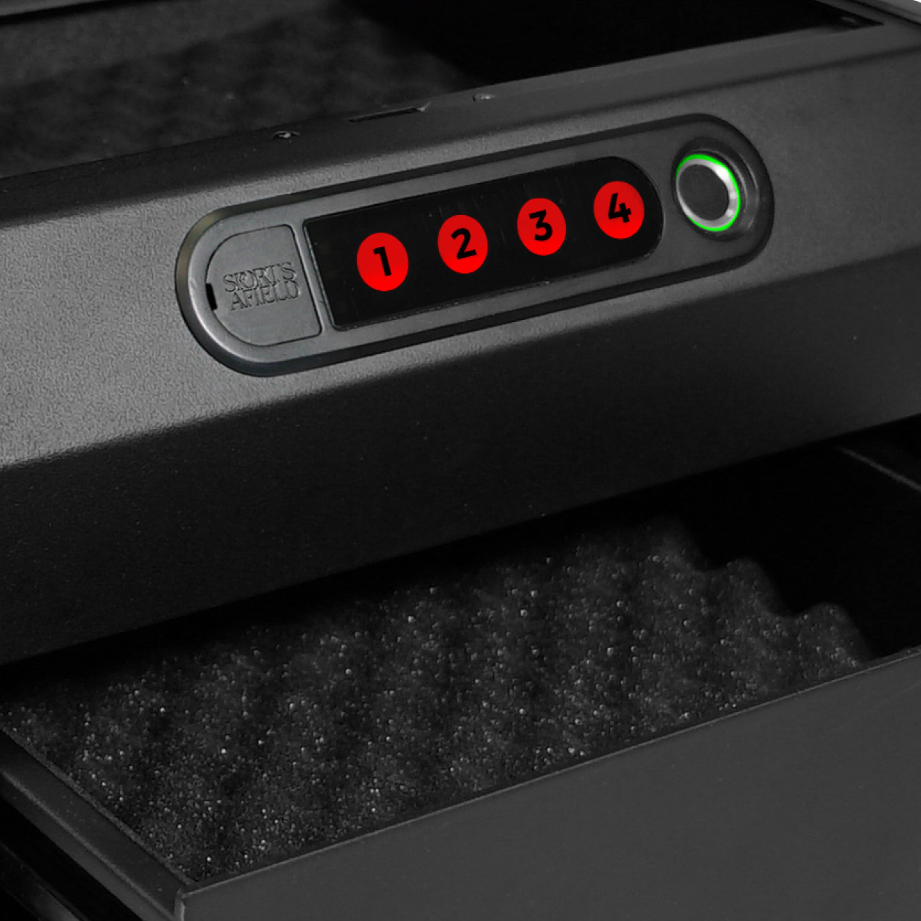 Sports Afield SA-HD4 Home Defense Dual Entry Quick Access Biometric Handgun Vault