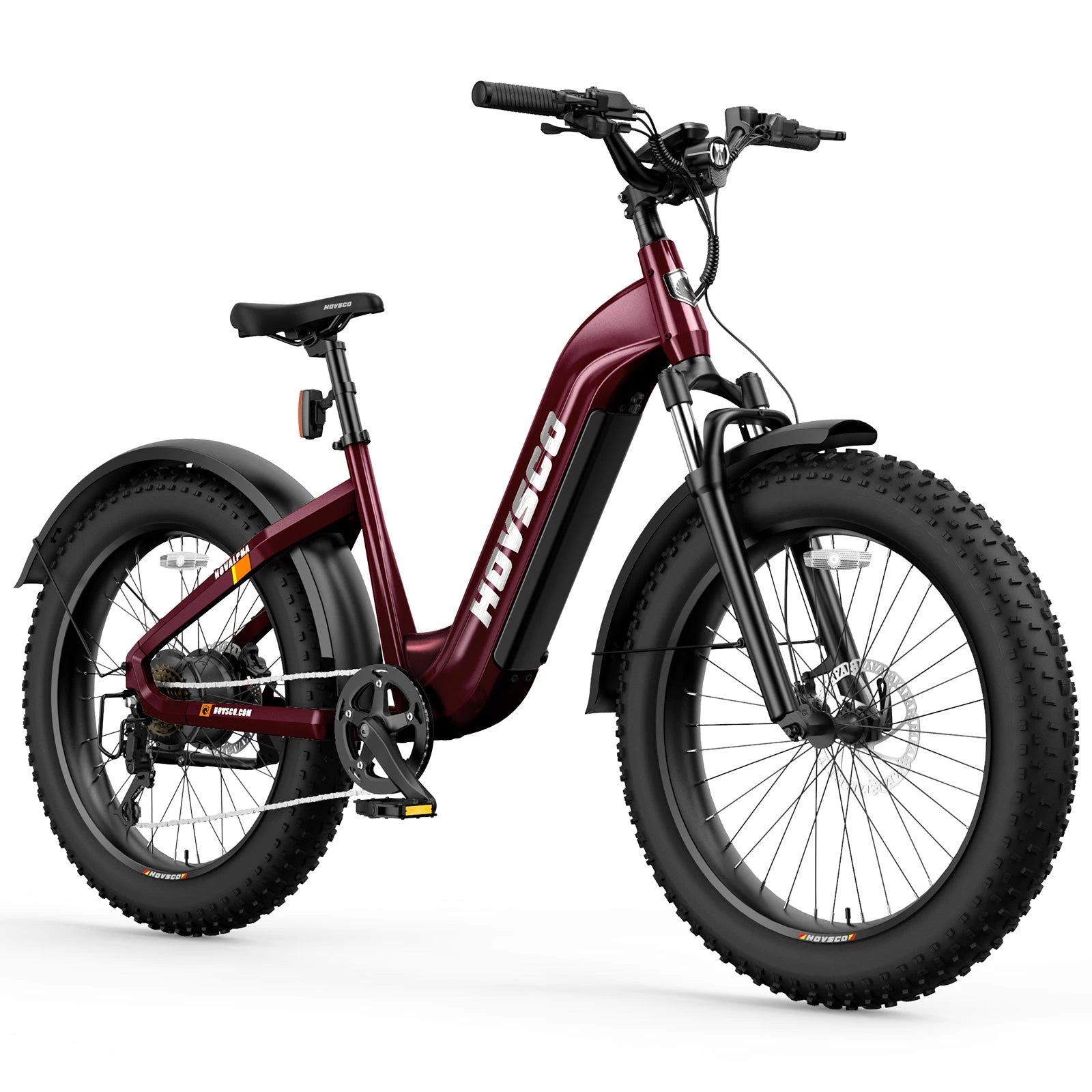 HOVSCO HovAlpha 26" Step-Thru Fat Tire Ebike