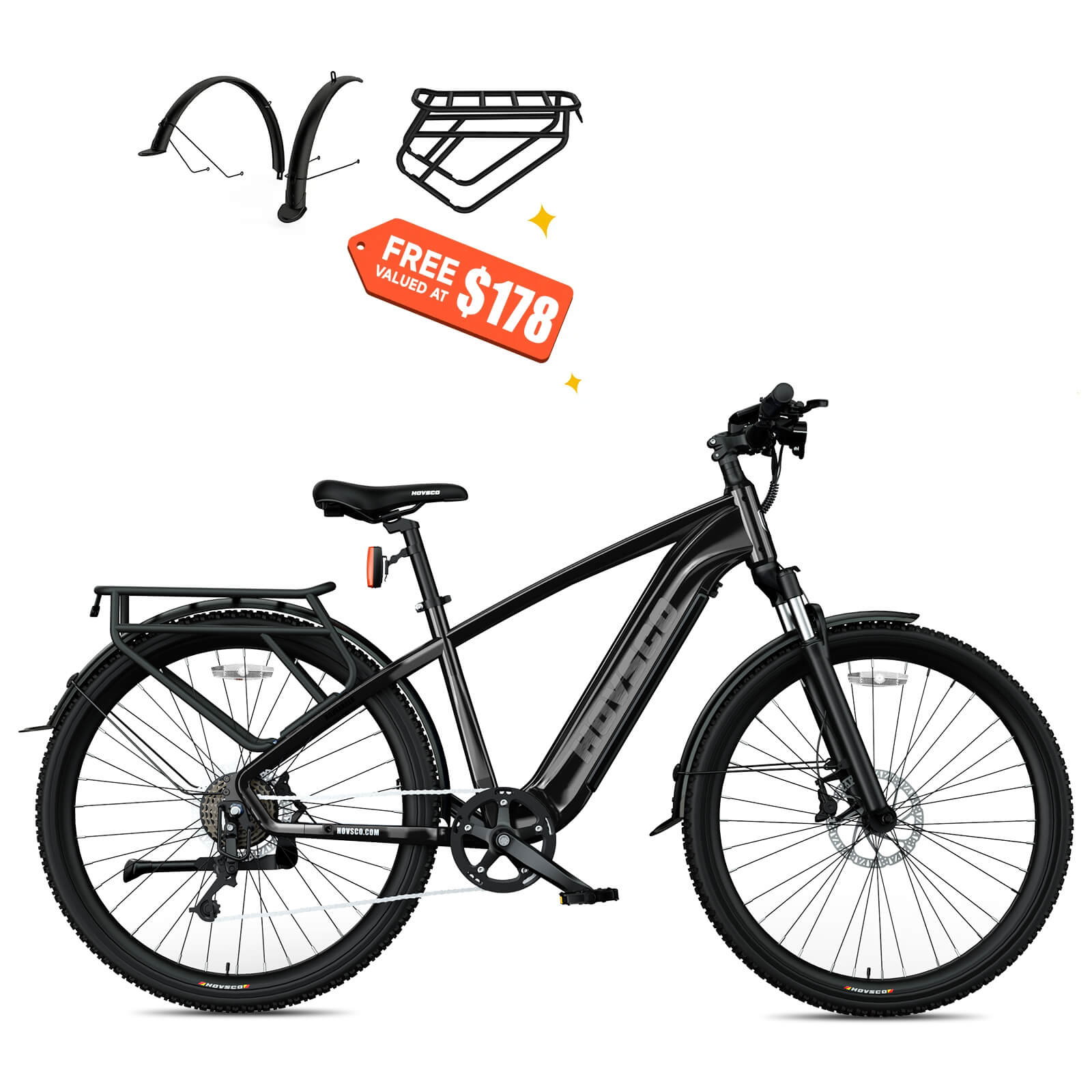 HOVSCO HovRanger 27.5" Electric Bike For Adults