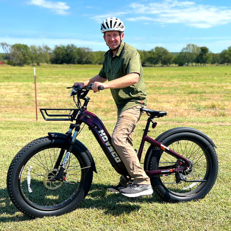 HOVSCO HovAlpha 26" Step-Thru Fat Tire Ebike