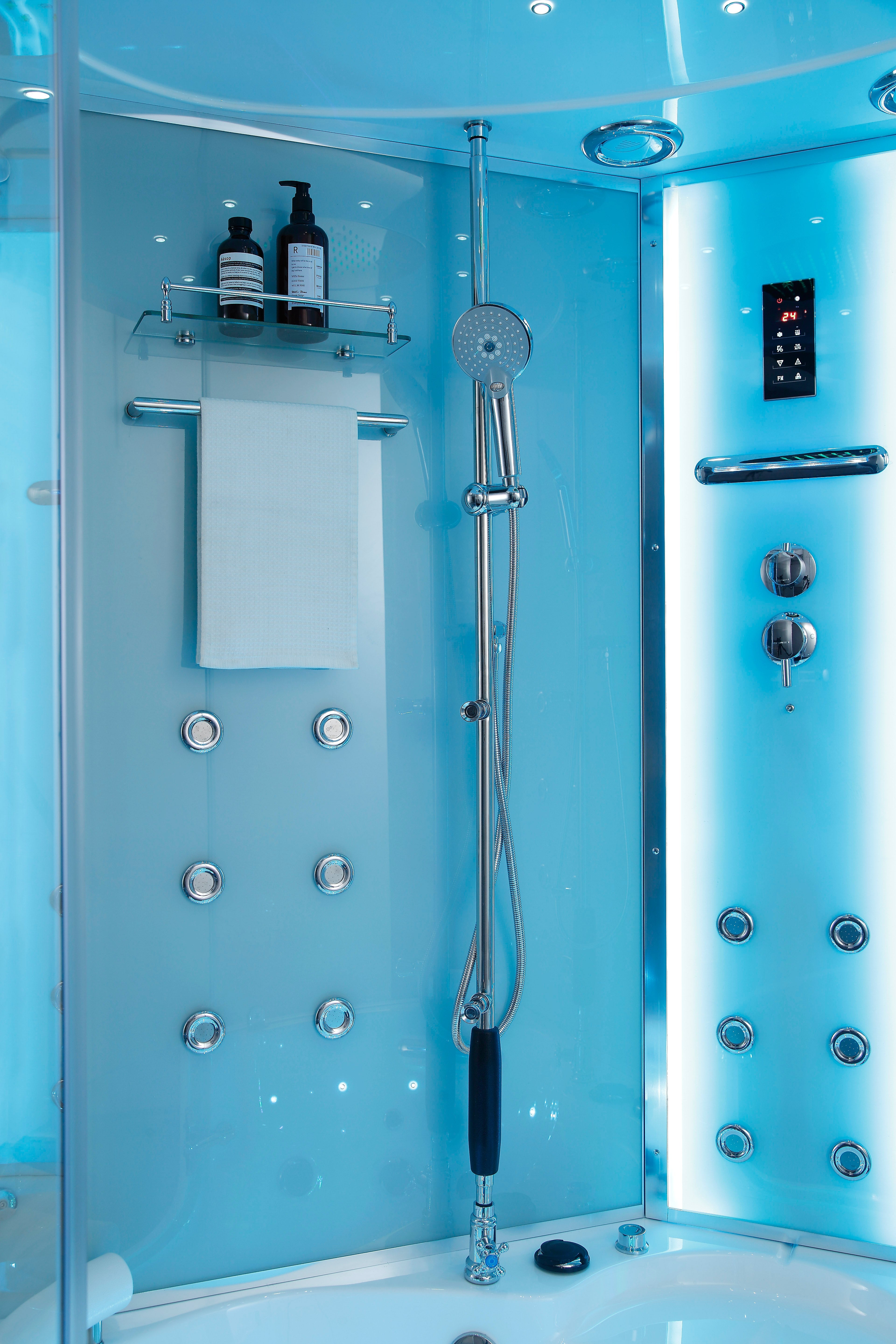 Maya Platinum Comfort Steam Shower