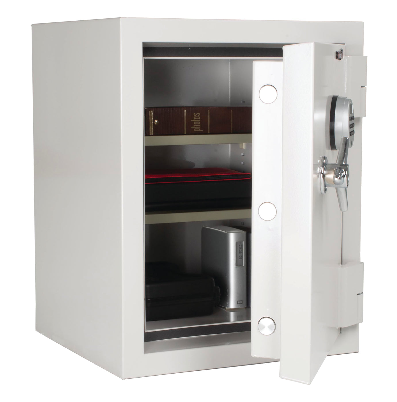 FireKing 1-Hour Fire-Rated Safe with Enhanced Security, Electronic Lock, & Adjustable Shelves - 6 Sizes KF1114-1WHE