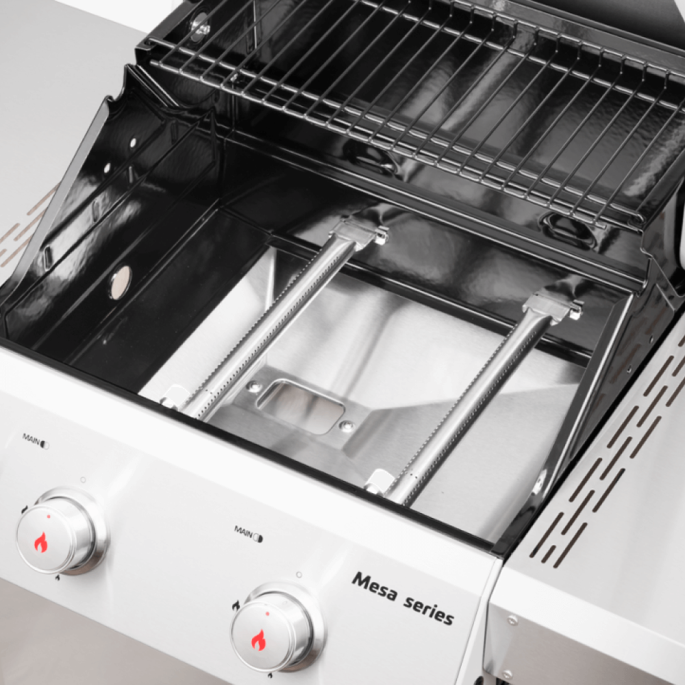 Monument Grills Mesa 200S Stainless Gas Grill 2 Burners Liquid Propane Gas