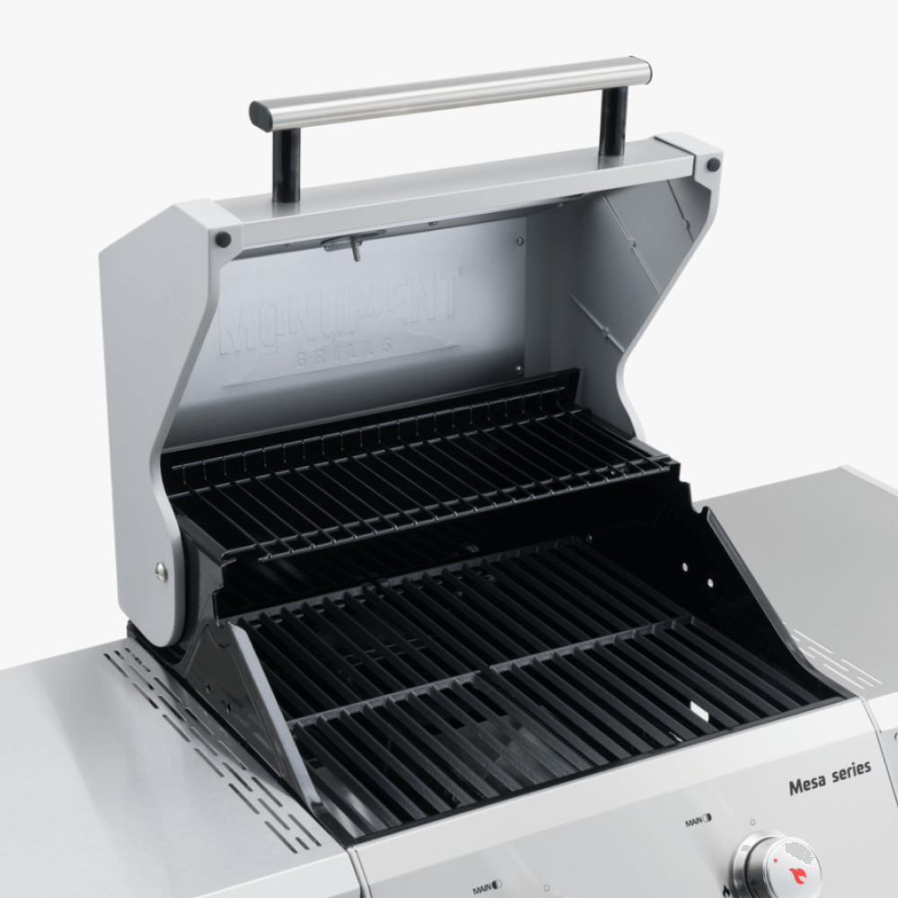 Monument Grills Mesa 200S Stainless Gas Grill 2 Burners Liquid Propane Gas