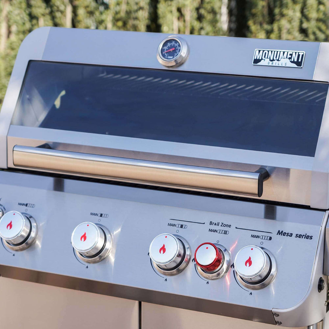 Monument Grills Mesa 415BZ Stainless Gas Grill