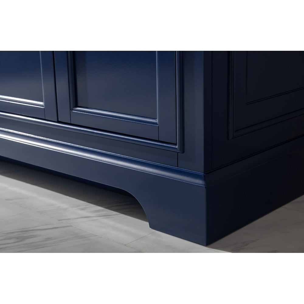 Design Element ML-72-BLU Milano 72 Inch Double Vanity