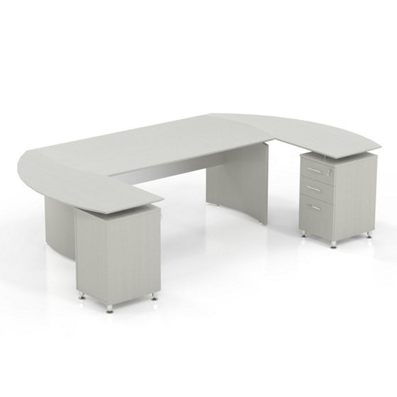 Safco Curved U-Desk - 112"W 14463