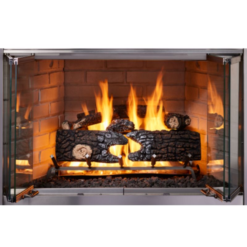 Majestic Villawood Outdoor Wood Burning Fireplace ODVILLA-42T-B