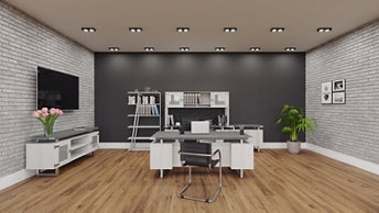 Safco Mirella Low Wall Cabinet w/ Glass Doors - 72"Wx20"Dx29.5"H 224831