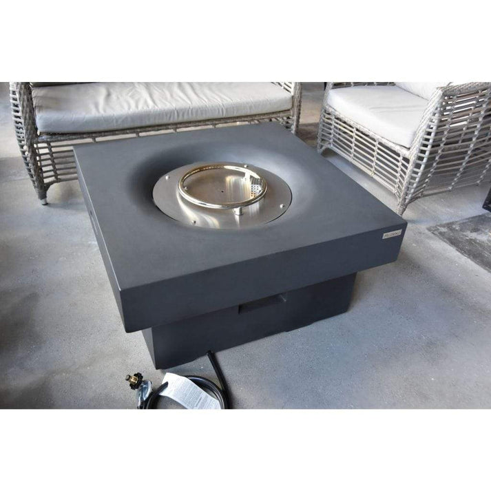 Modeno Fire 34" Black Branford Propane Fire Table OFG141BK-LP