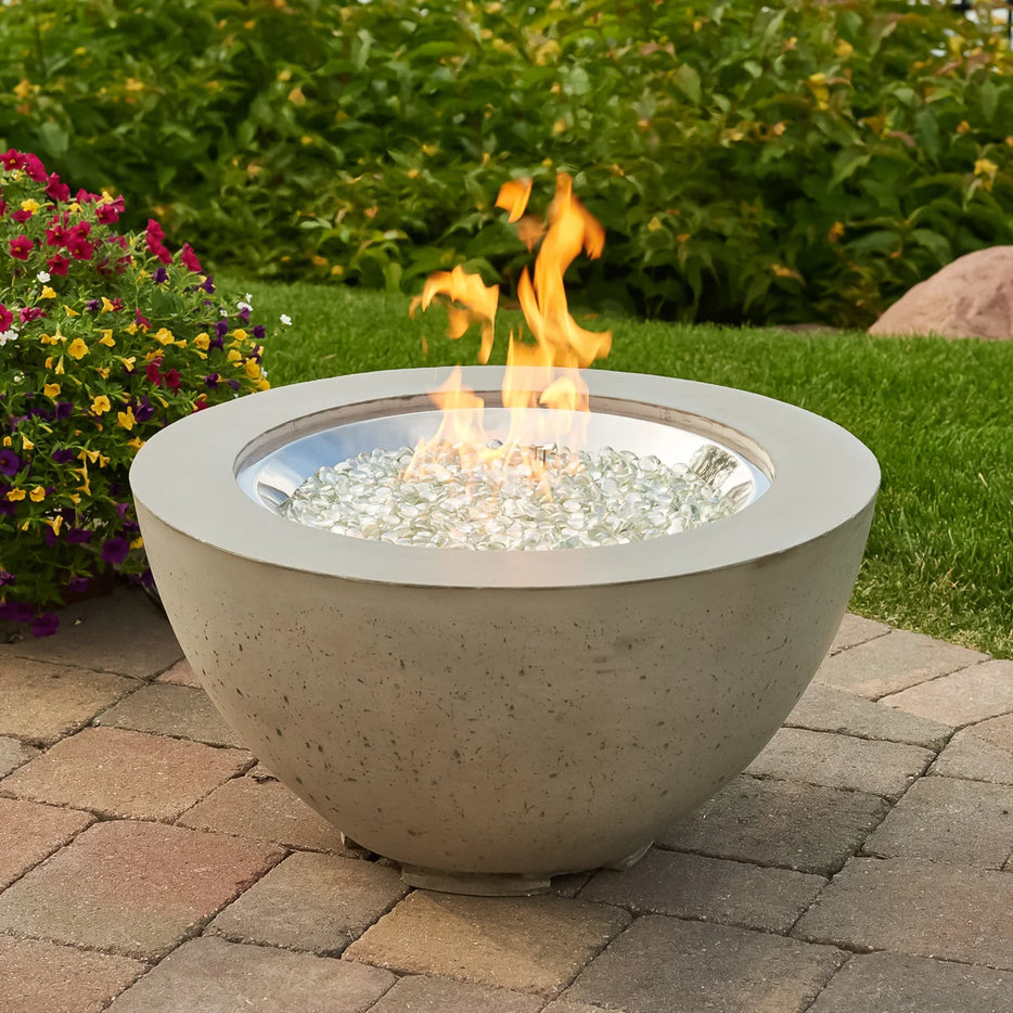 Outdoor Greatroom Cove Round 29-Inch Gas Fire Pit Bowl CV-20