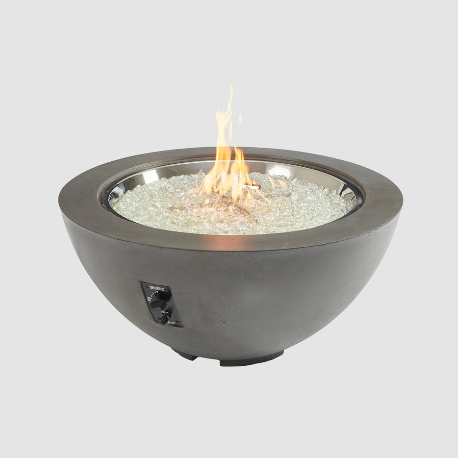 Outdoor Greatroom Cove Round 42-Inch Gas Fire Pit Bowl CV-30WT