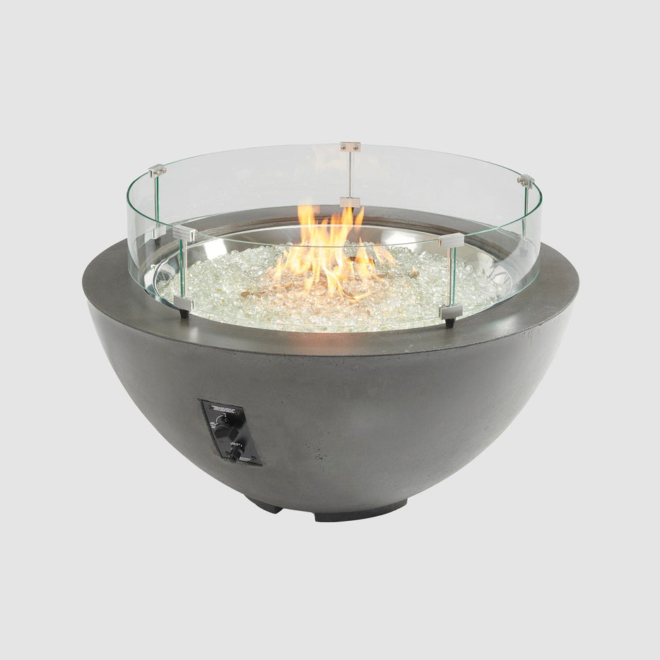 Outdoor Greatroom Cove Round 42-Inch Gas Fire Pit Bowl CV-30WT