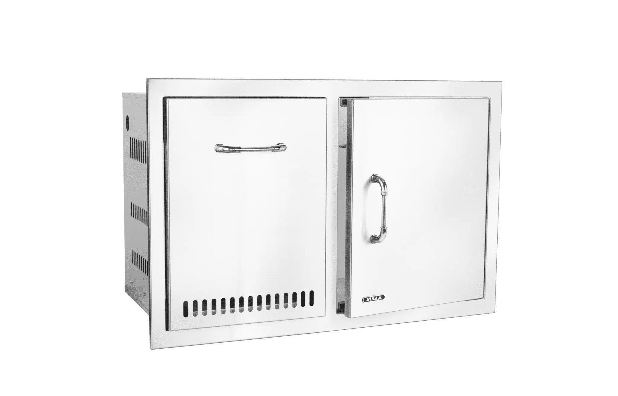 Bull 65790 - Stainless-Steel Door/Propane Drawer Combo With Reveal