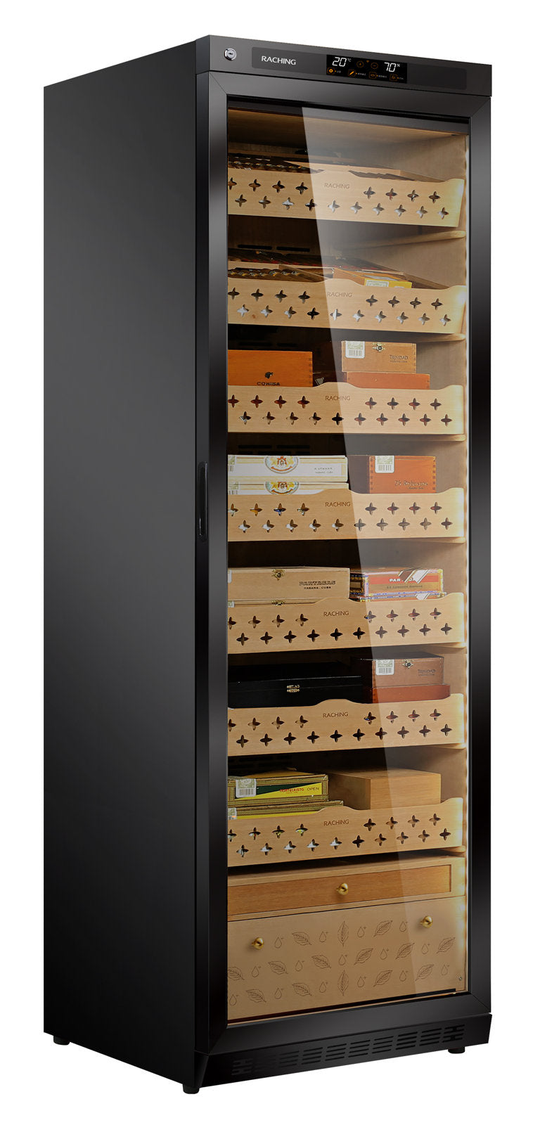 Raching MON3800 Cigar Climate Control Cabinet Cigar Humidor Cabinet With Ammonia Removal