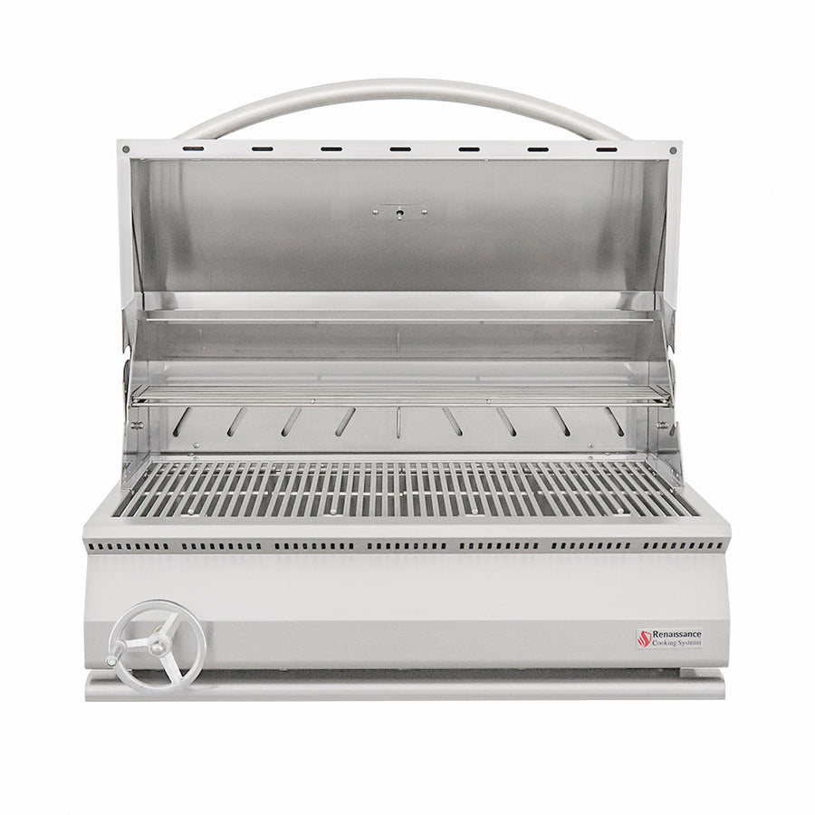 RCS Renaissance 32" Premier Built-In Charcoal Grill - RJCC32A