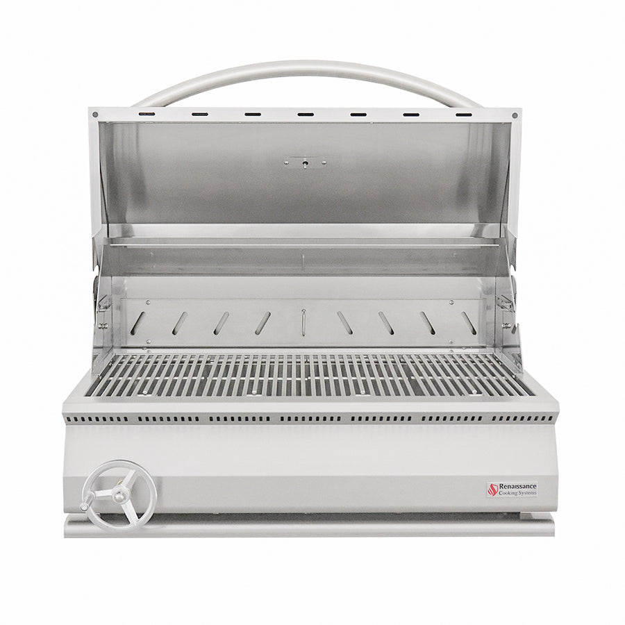 RCS Renaissance 32" Premier Built-In Charcoal Grill - RJCC32A
