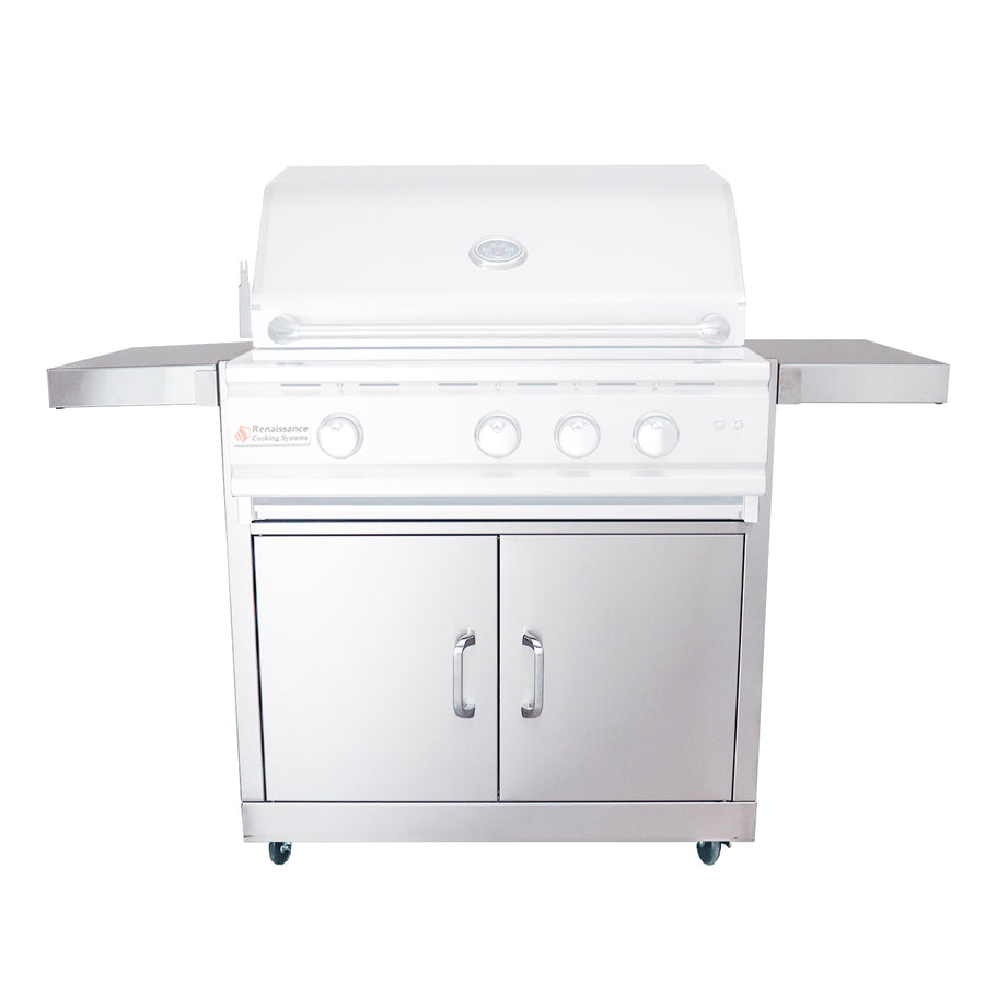 RCS Renaissance Freestanding Grill Cart for RON30A/B - RONMC