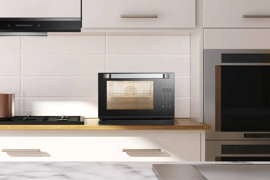 ROBAM 20-Inch Portable Steam Convection Toaster Oven in Black (CT761)