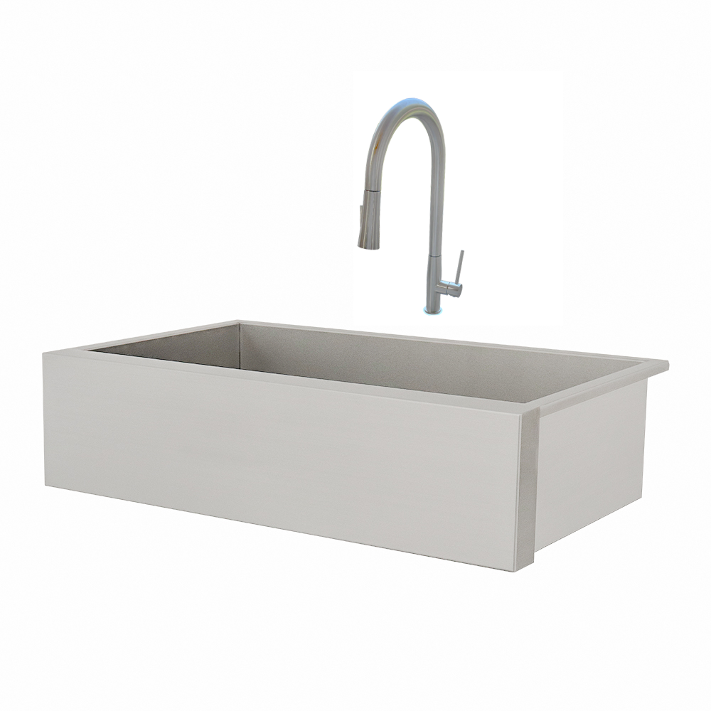 RCS Renaissance 32" Outdoor Farm House Sink - RSNK3A
