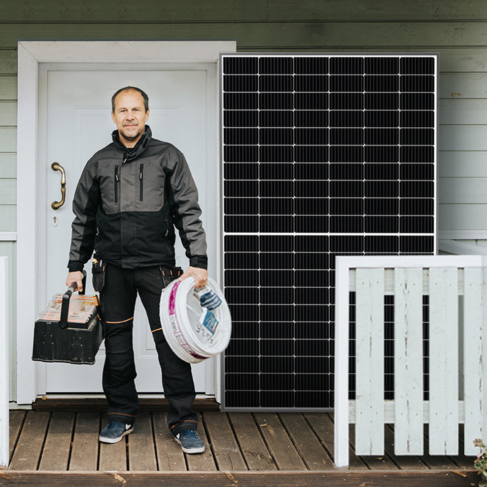 Renogy 2PCS Bifacial 450 Watt Monocrystalline Solar Panel