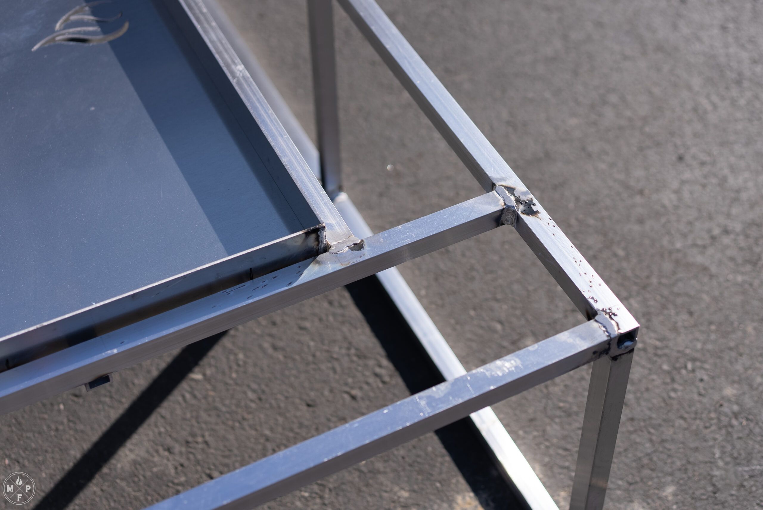 Warming Trends Rectangle Ready to Finish Fire Pit with Warming Trends Crossfire Burner FRT-NG