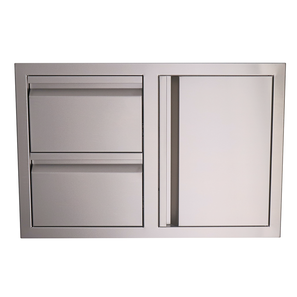 RCS Renaissance Double Drawers with Single Door Combo - VDC1