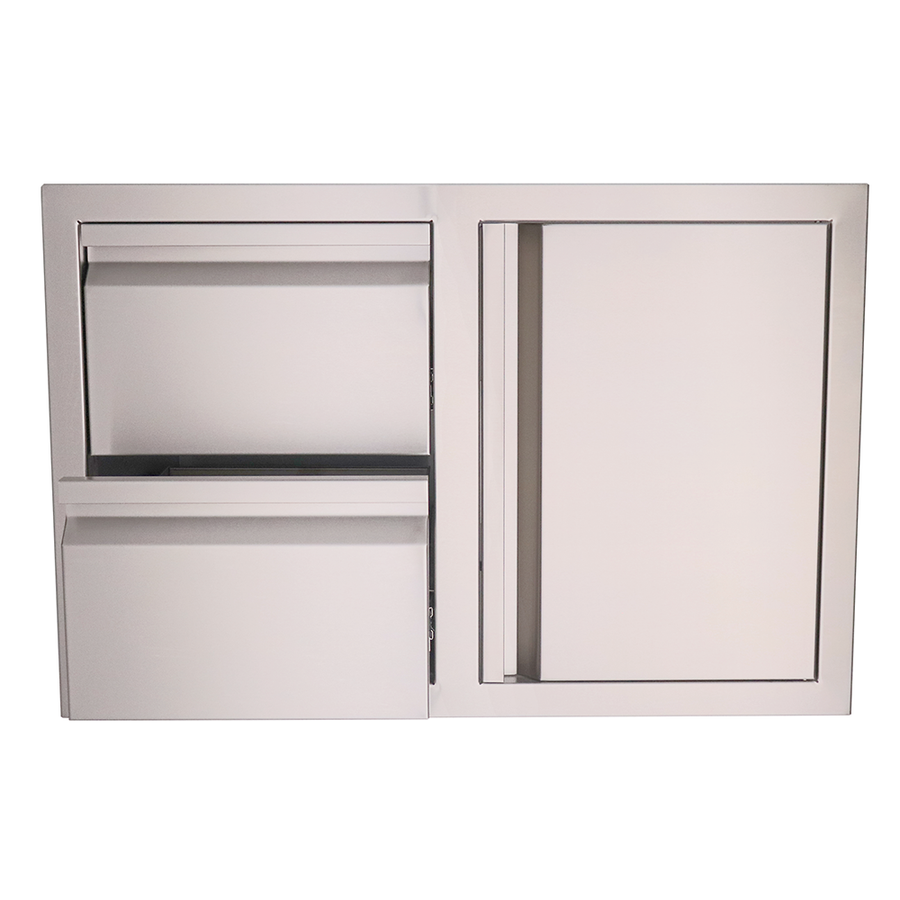 RCS Renaissance Double Drawers with Single Door Combo - VDC1