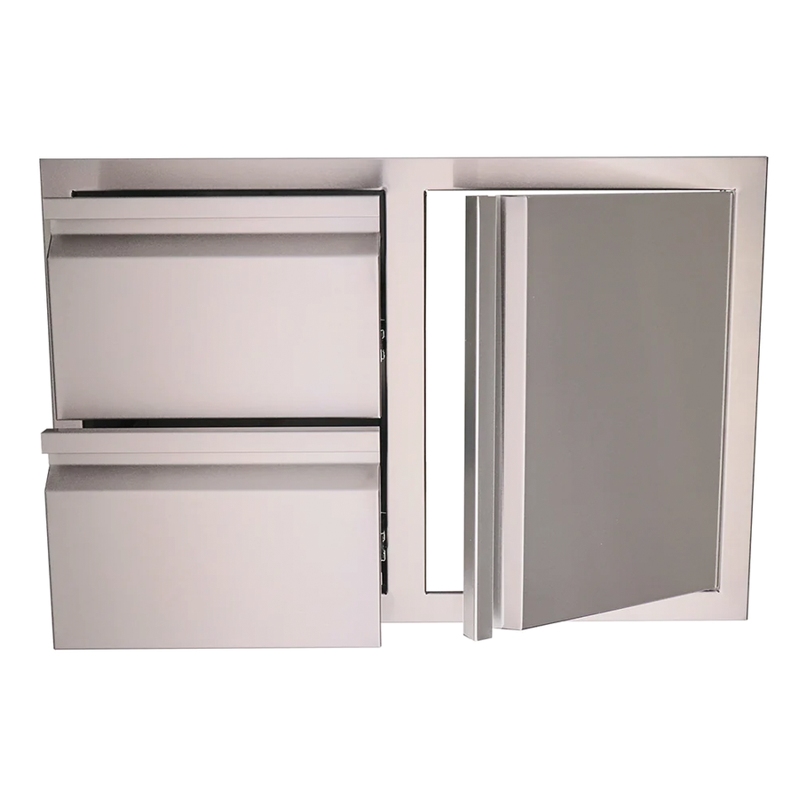 RCS Renaissance Double Drawers with Single Door Combo - VDC1