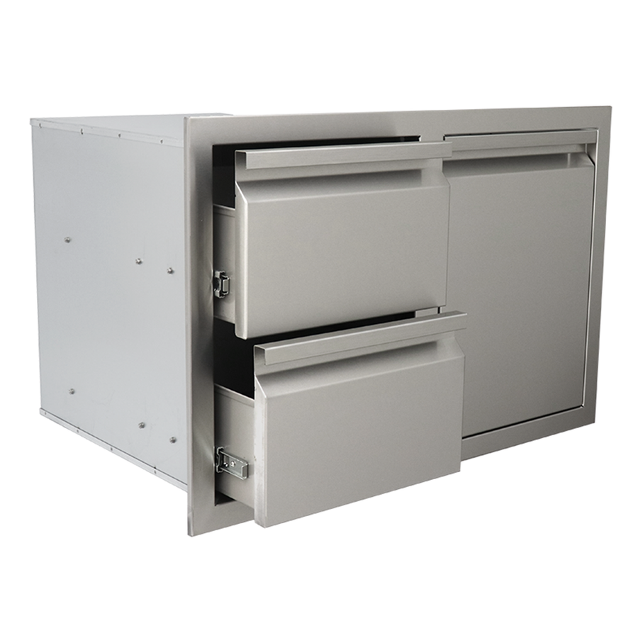 RCS Renaissance Double Drawers with Propane Drawer - VDCL1