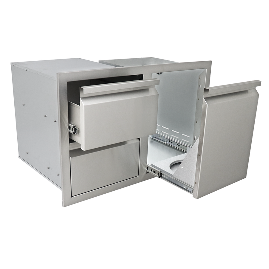 RCS Renaissance Double Drawers with Propane Drawer - VDCL1