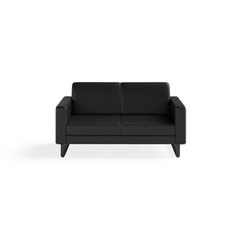 Safco Loveseat w/ Metal Legs 224739