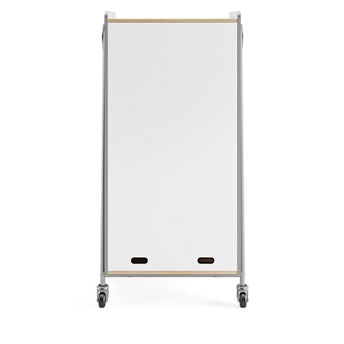 Safco Whiffle Rolling Storage Cart w/ Hanging Storage & Shelves - 60”H 223981