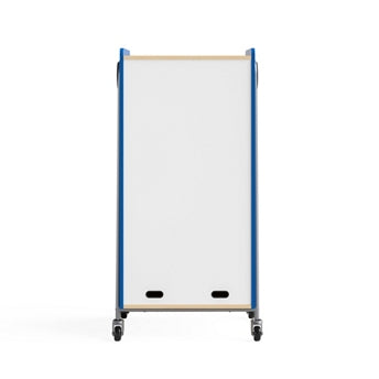 Safco Whiffle Double Combination Storage Cart - 60”H 223991