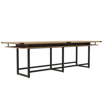 Safco Mirella Standing Height Conference Table - 12'W x 47"D 224009
